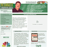 Tablet Screenshot of market-for-profits.com